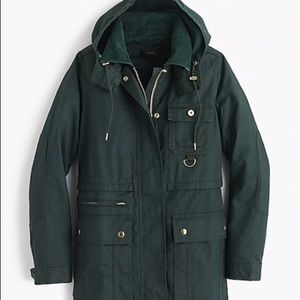 J.Crew Womens Long Downtown Field Jacket, Small